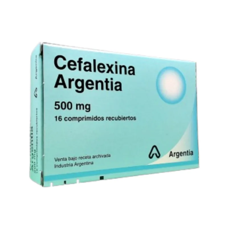 Cefalexina Argentia Cefalexina 500 mg x 16 Comp