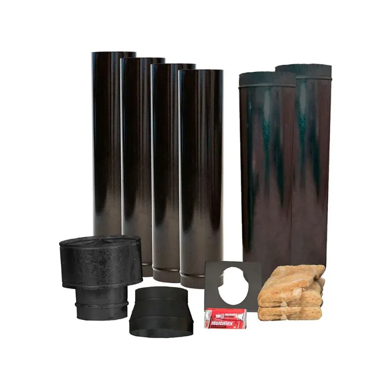 Kit basico techo 8" enlozado Tromen