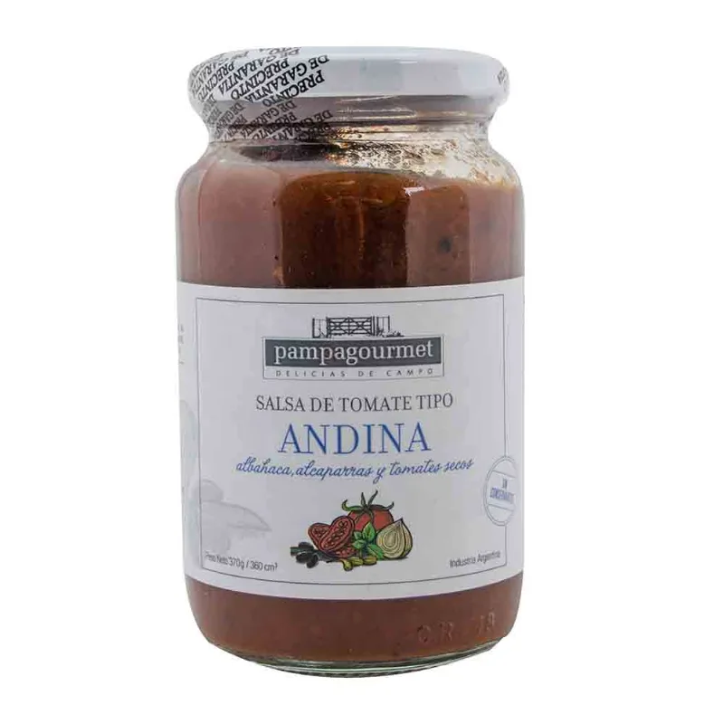 Salsa Tomate Andina Pampagourmet 370 Gr
