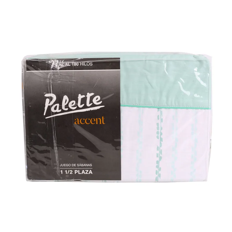 Juego De Sabanas Acent 1 Y 1/2 - Palette