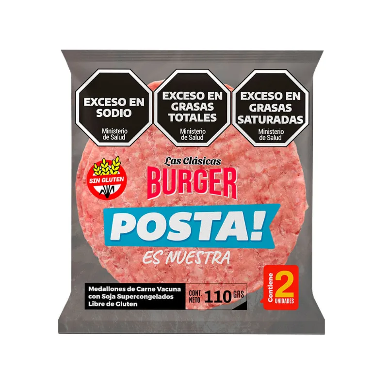 Medallón de Carne Tradicional x 2 Un 110 Grs Posta