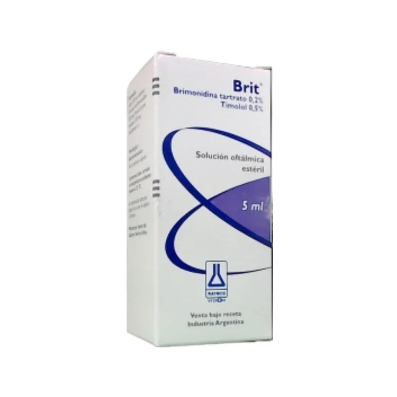 Brit Brimonidina+Timolol Oftalmico x 5 ml