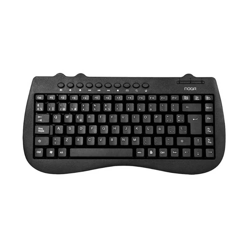 Teclado mini Noga USB NKB-78033 negro