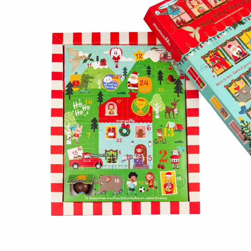 Calendario Mamuschka Navideño 2022 X225gr