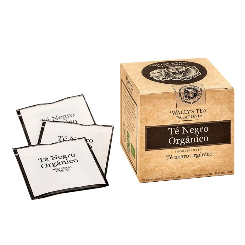 Té Negro 30 Grs x 15 Un Wally´S Patagonia