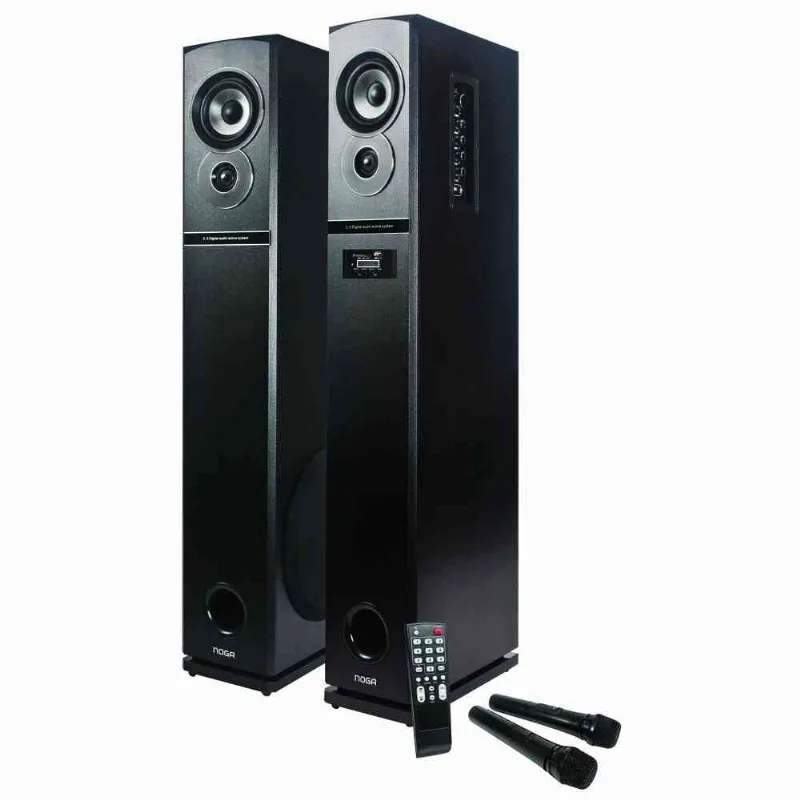 Parlante Portatil Noga Neptuno 90w Usb/sd Bluetooth Fm 2 Mic Inalam-neptuno 90w Usb/sd Bluetooth Fm