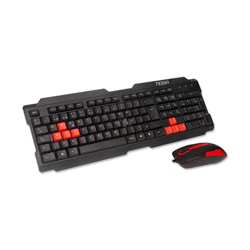 Combo teclado + mouse gamer Noganet NKB 300