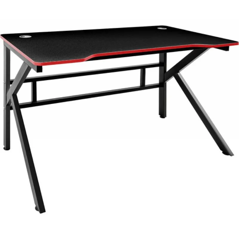 Escritorio BM Gamer Mesa Computadora Fibra Carbono Negro BM-MESA