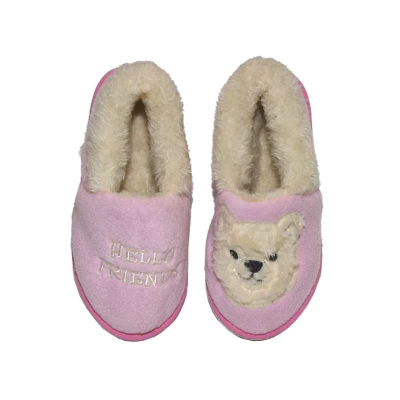 Pantufla Cerr Piel Niño 27/34 Rosa Urb Pantufla Cerr Piel Niño 33/34 Rosa Urb