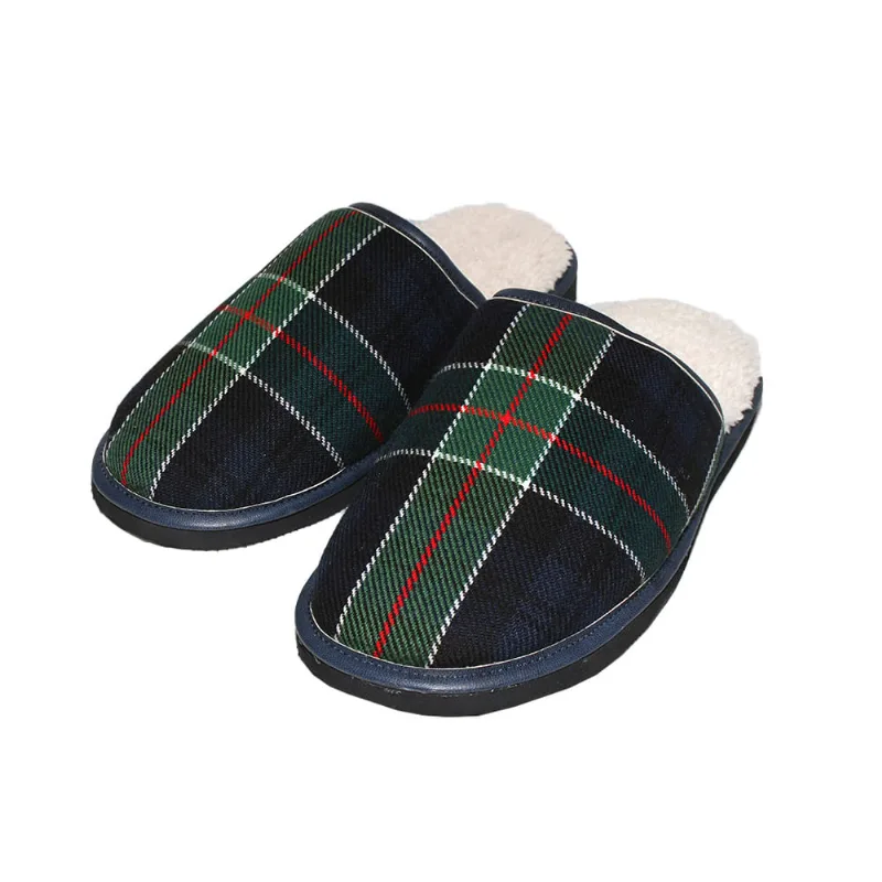 Pantufla Hombre Escocesa Hom 39/44 Verde Urb Pantufla Hombre Escocesa Hom 41/42 Verde Urb