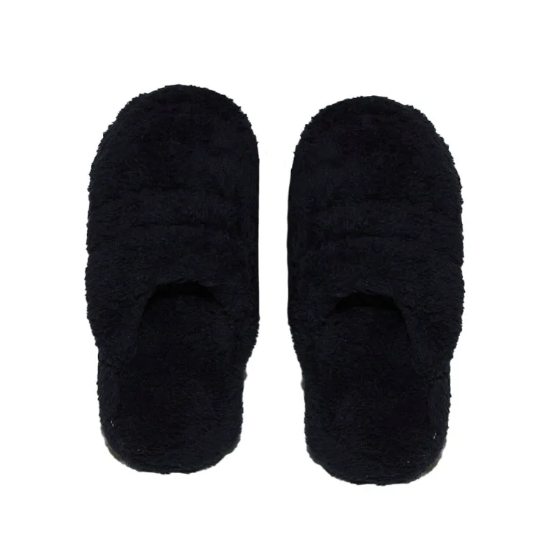 Pantuflón Mujer Confort 35/40 Negro Urb Pantuflón Piel Mujer Confort 35/36 Negro Urb