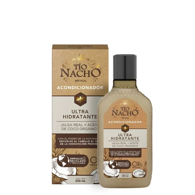 Acondicionador Tío Nacho coco hidratante 200 cc.