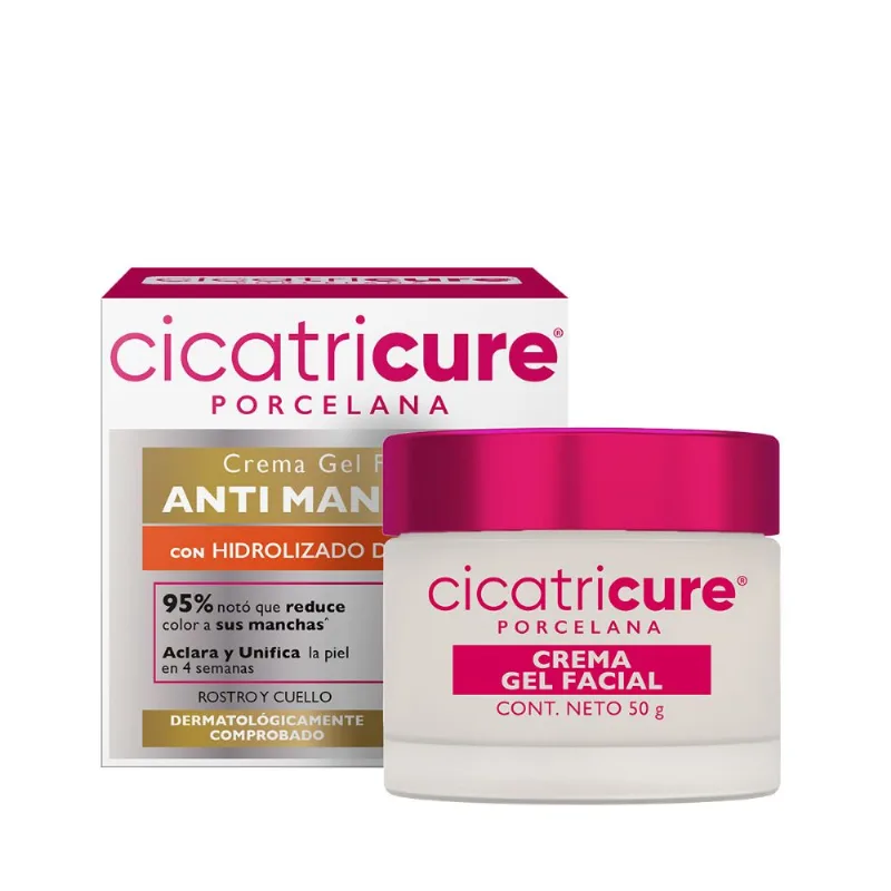 Crema Gel Facial Cicatricure Porcelana x 50 g