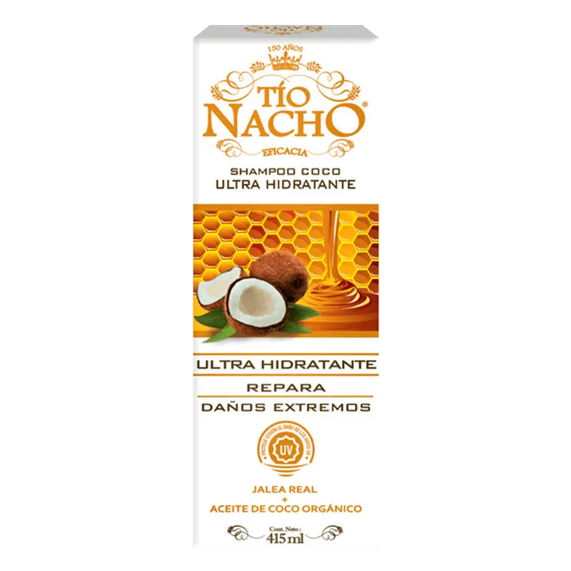 Shampoo Coco Ultra Hidratante Tio Nacho 415ml