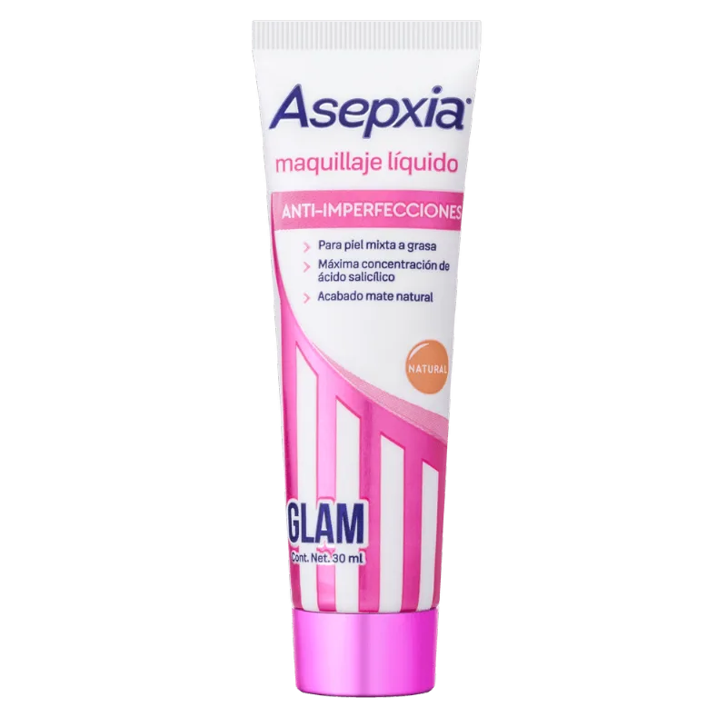 Base de Maquillaje Asepxia Sexy Skin x 30 ml