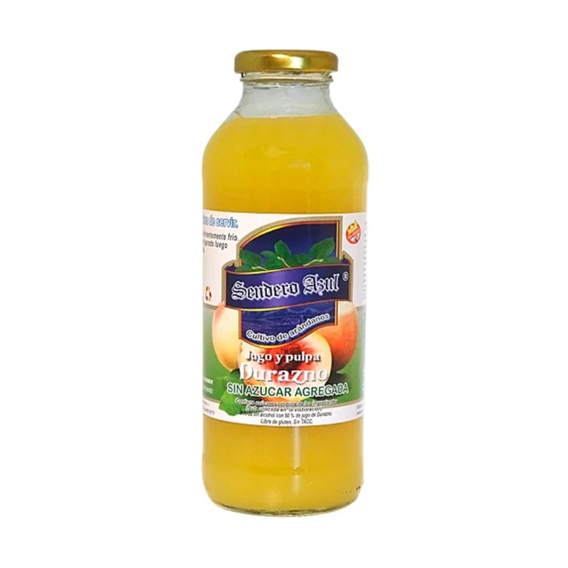 Jugo de durazno sin azúcar 500 ml.