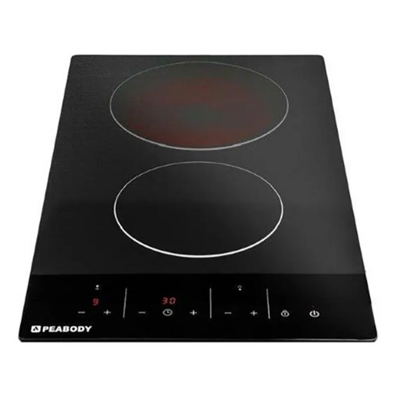 Anafe Electrico Vitroceramico Peabody Touch 2 Hornallas