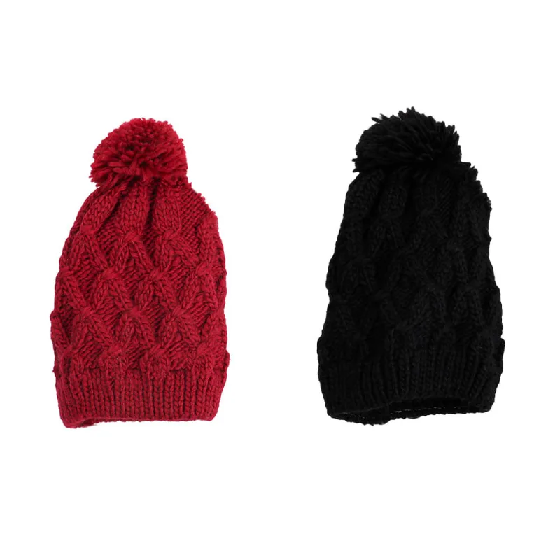 Gorro Mujer Con Pompono - I20