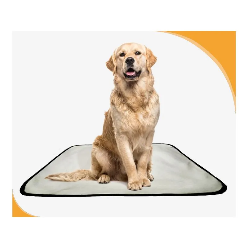 Tapete Dog Higiênico Lavável Absorvente 3 Un G - 90x100 Cm