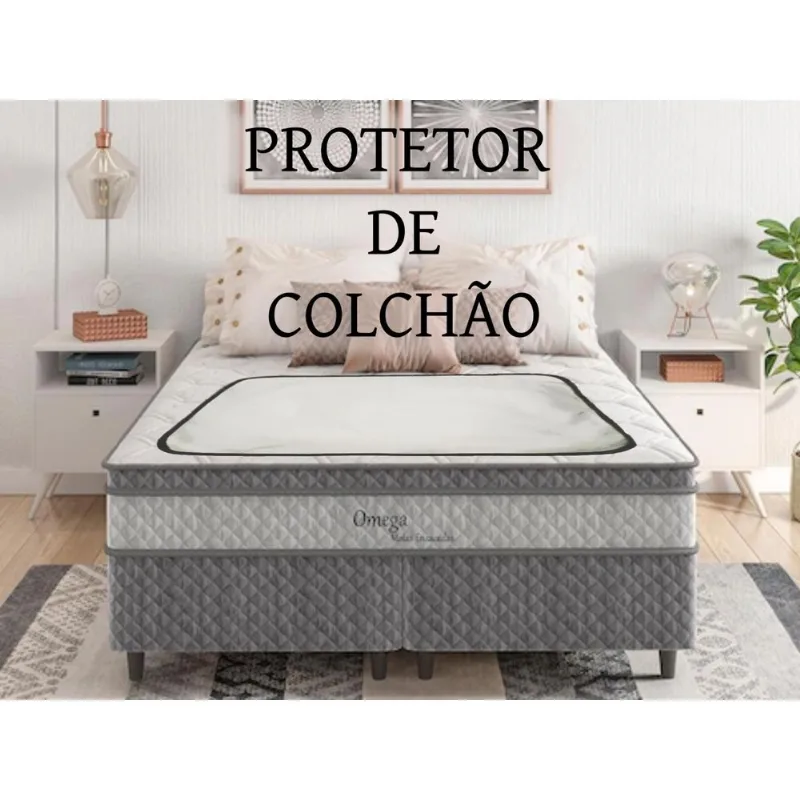 Camada Absorvente Lavável Para Colchão 3 Un - 90x100 Cm