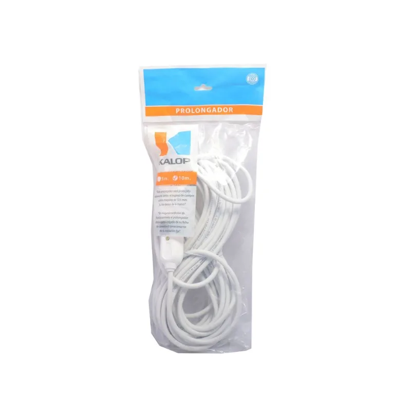 Prolongador Kalop 10 mts blanco