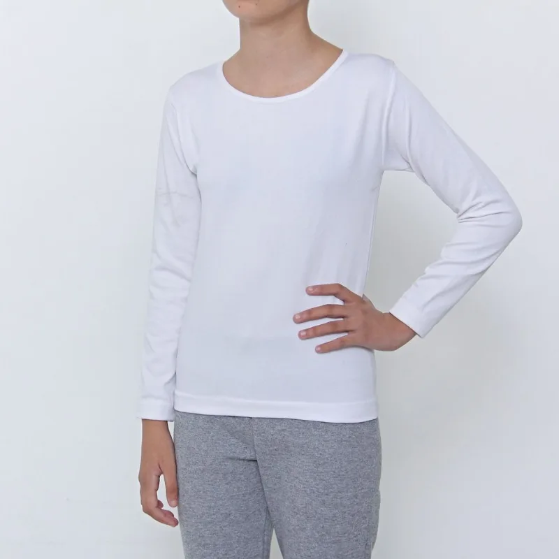 Camiseta térmica Tex talle 14 blanco