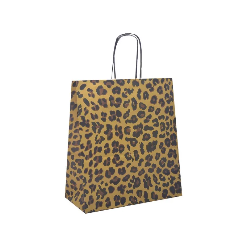 Bolsa regalo mediana 22x10x24 animal print