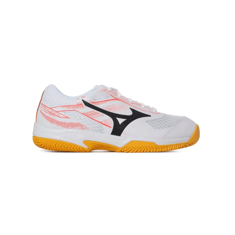 Zapatillas Mizuno Break Short 5CC Unisex Tenis-Padel Blanco