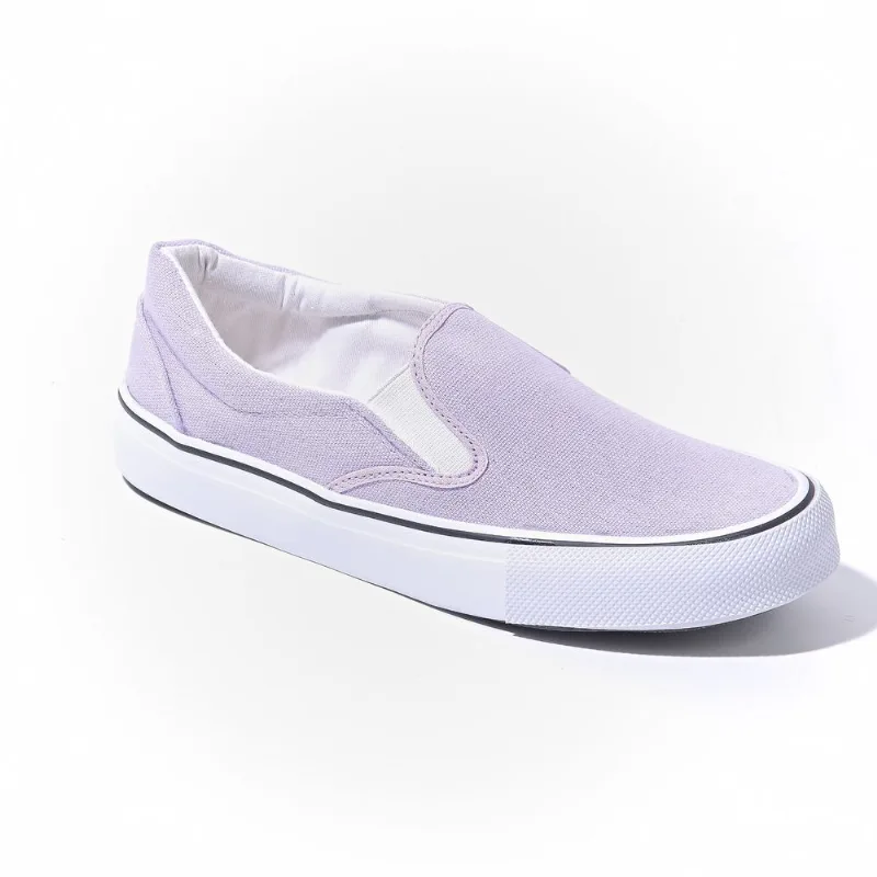 Pancha de lona Tex talle 37 lila