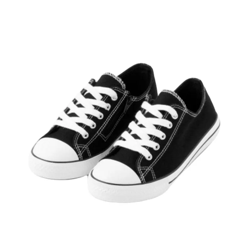 Zapatilla Tex base baja talle 33 negro