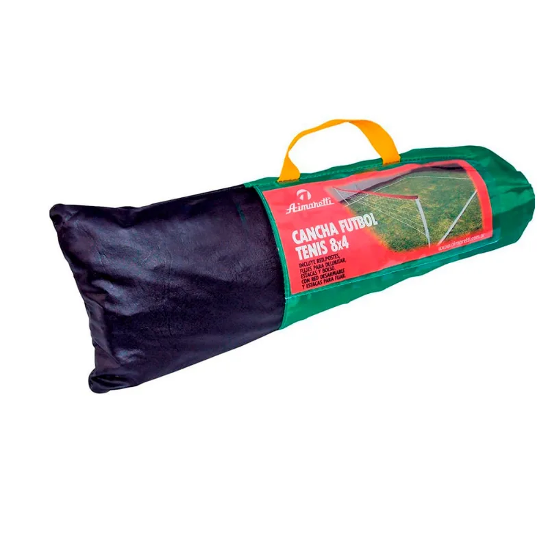 Set Futbol Tenis Red Postes Estacas Y Flejes