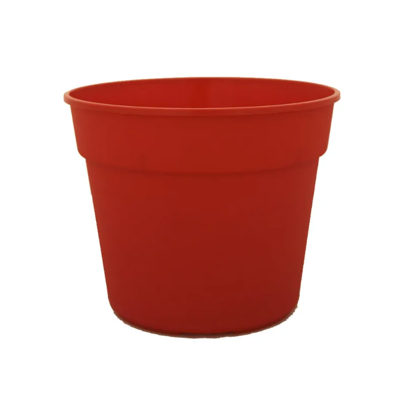 Maceta Plastica Comun 19 Cm Roja 1 U