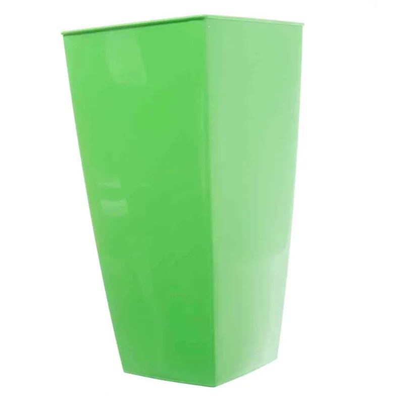 Maceta Piramidal 15 Cm Verde Claro X 1 Un-cja-un.-1