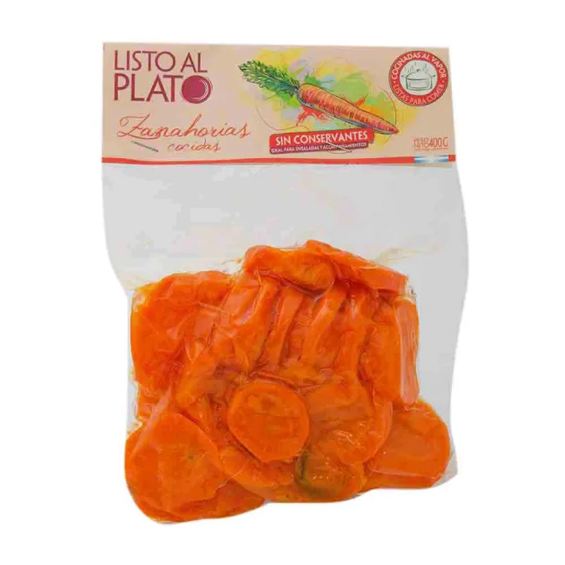Zanahoria Al Vacío 400 Gr