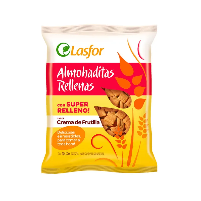 Almohaditas Lasfor Frutilla 180 Gr