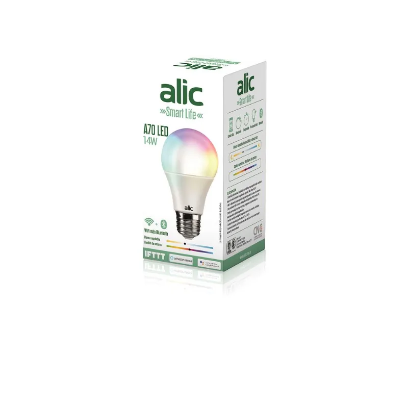 Lampara led Alic smart life 14w e27 wifi/bluetooth+rgb