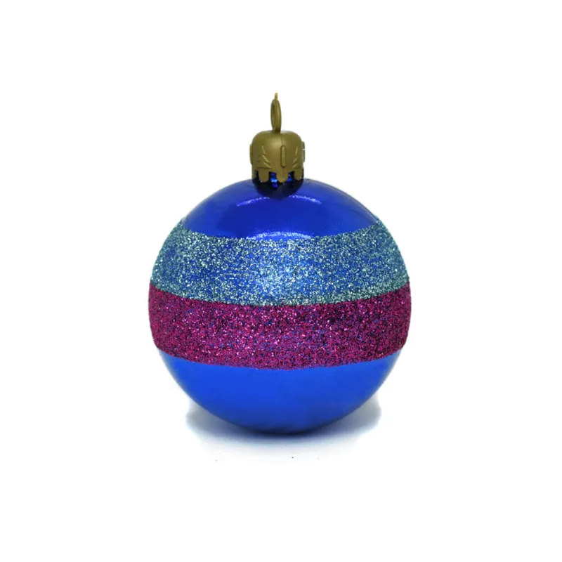 Esferas Cosmic Azul 8cm X 2u.