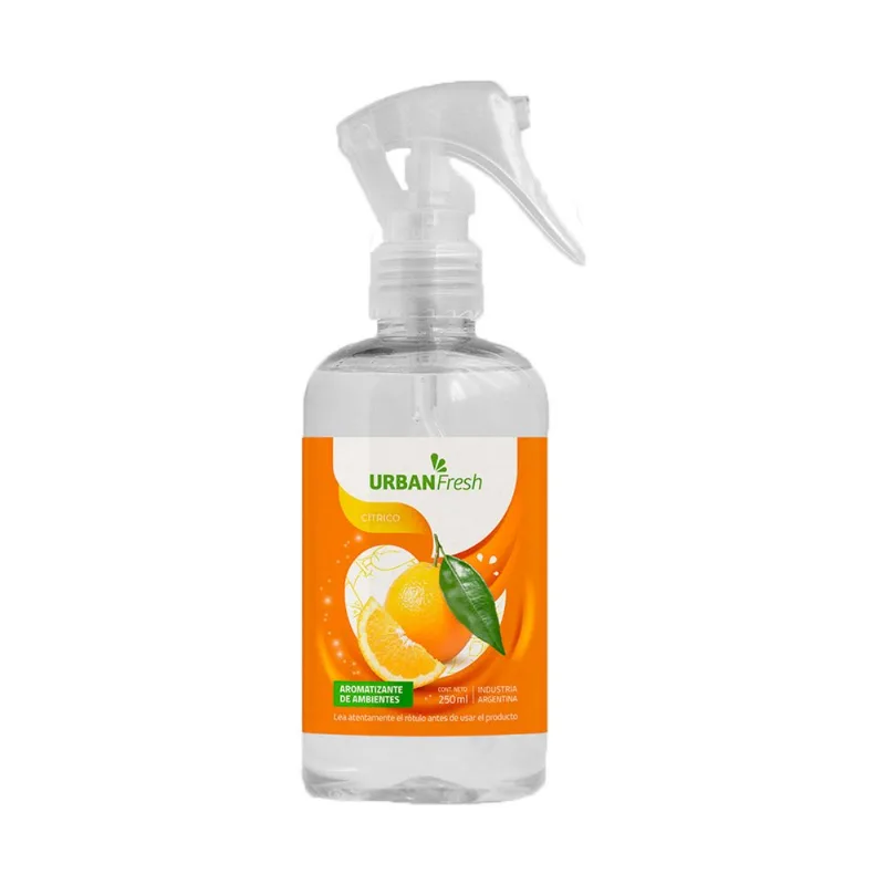 Aromatizador textil Urban Fresh cítrico 250 ml