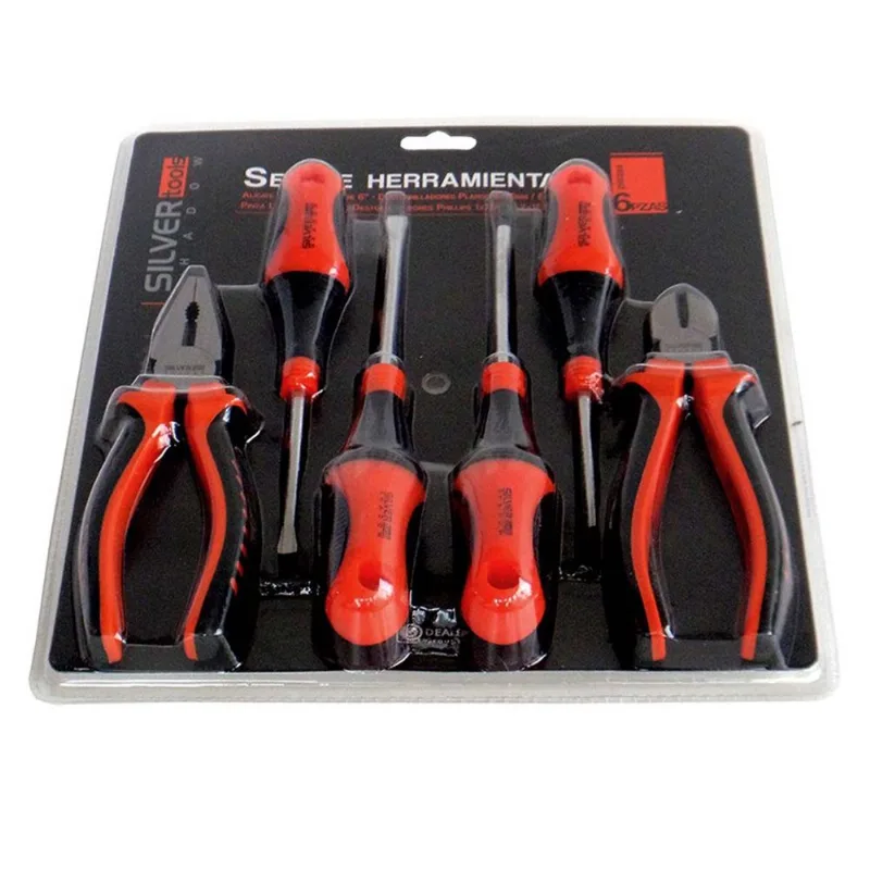 Kit Juego Herramientas 6 Piezas Silver Shadow