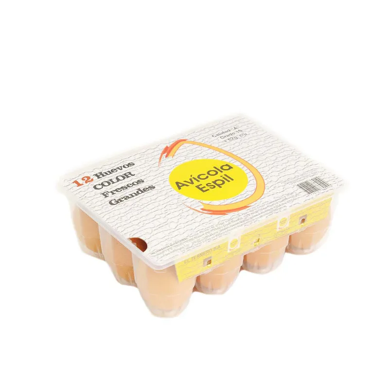 Huevo Color Avicola Espil Plastico X 12 Uni.