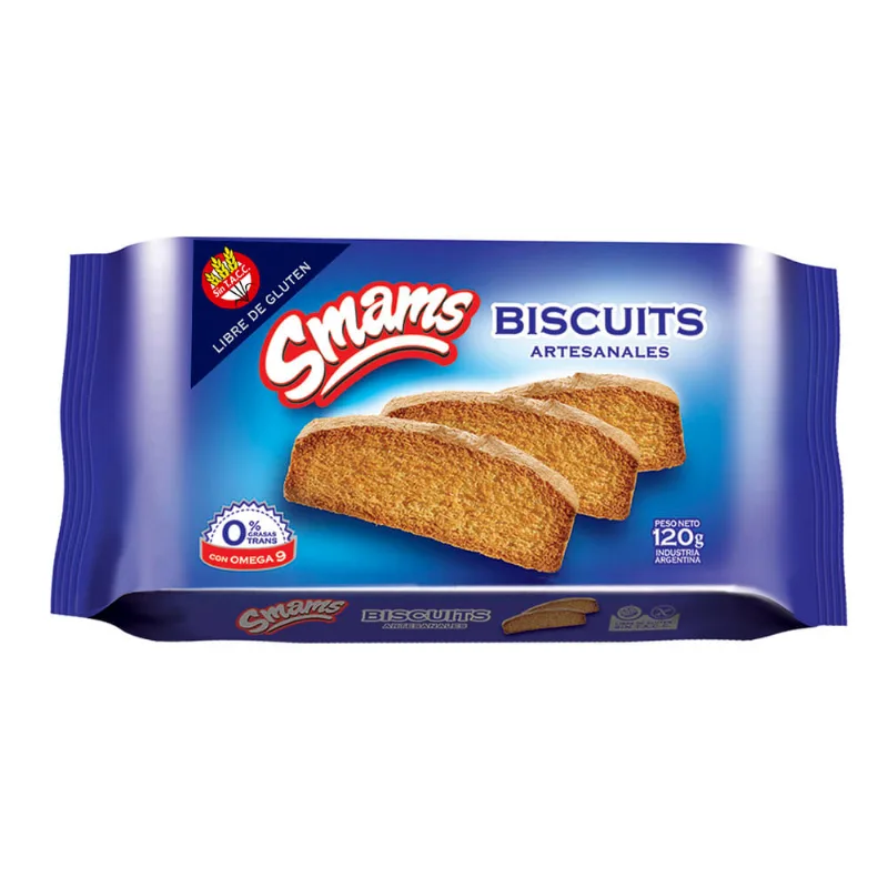 Biscuits 120 Gr Smams