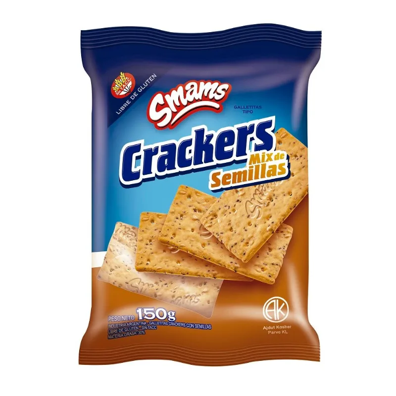 Galletitas Crackers Smams con Semilla x 150 g