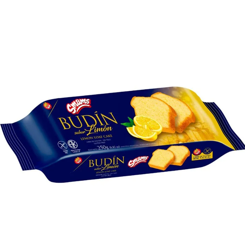Budín Smams limón 330 g. sin TACC