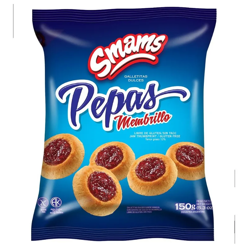 Galletas Pepas Smams Membrillo x 150 g