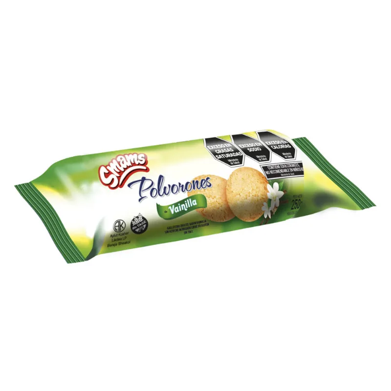 Galletitas De Vainilla Sin Azucar Agregada X 115 Grs Smams