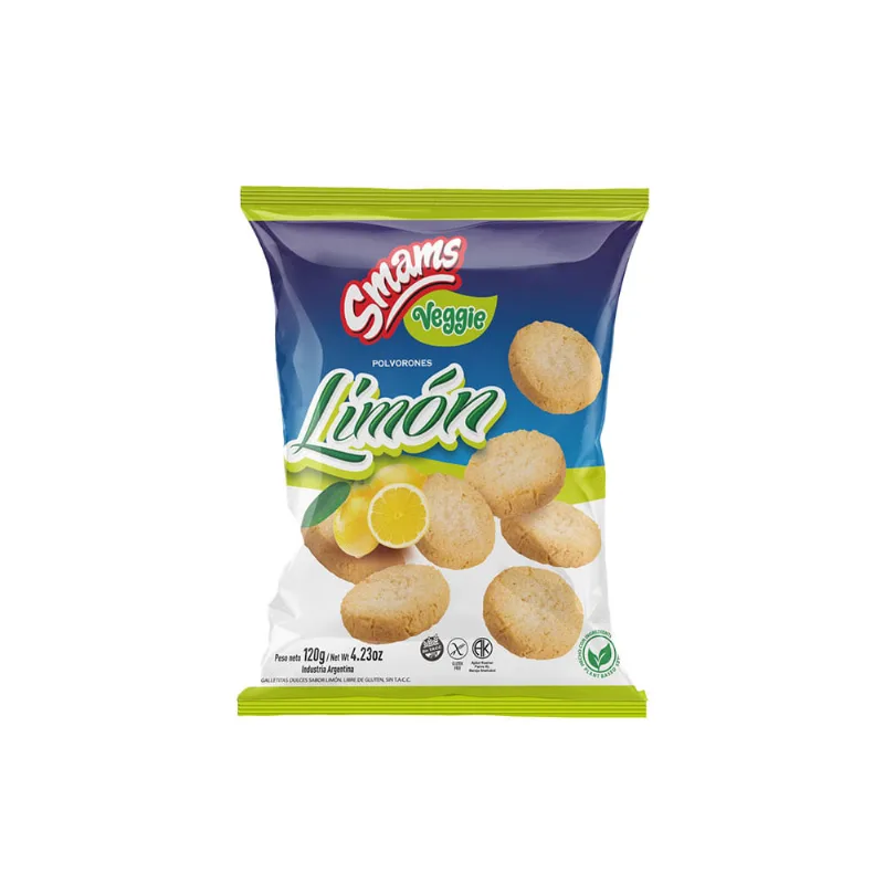 Galletitas Sabor Limón 120 Grs Smams