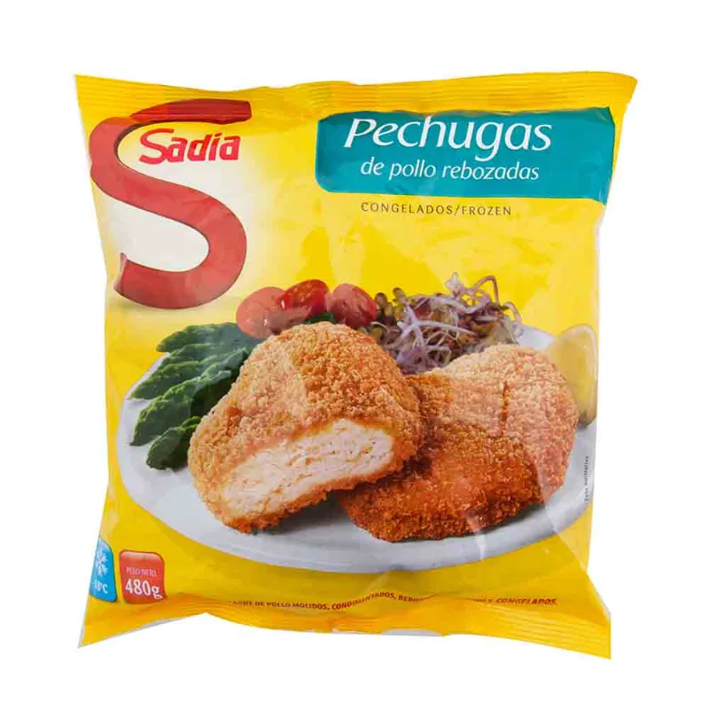 Pechuga De Pollo Rebozada Sadia 480 Gr