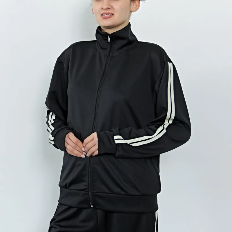Campera Tex poliester talle 18 negro