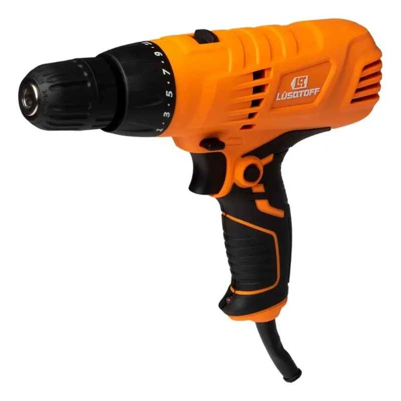 Taladro Atornillador Lusqtoff TAL300-8 Torque 10mm 300W