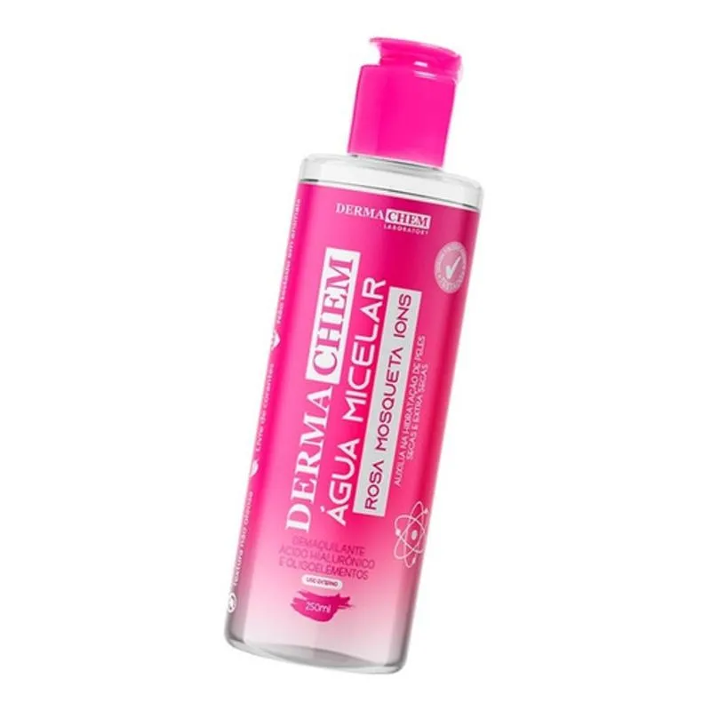 Agua Micelar Rosa Mosqueta Ions Demaquilante Hidratante Pele